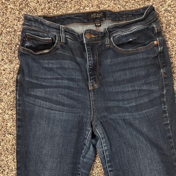 Judy Blue Midnight Blue Skinny Jeans - Picture 3 of 4